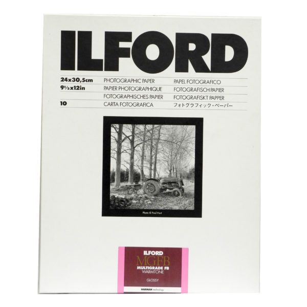 Papier Ilford Multigrade FB Warmtone 240X305 mm/ 10 błyszczący