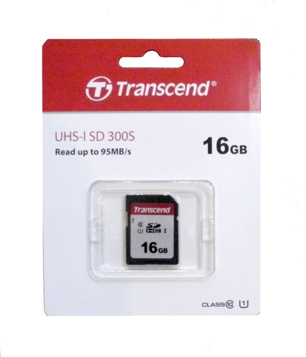 Karta Transcend UHS-I SD 300S 16GB 95MB/s