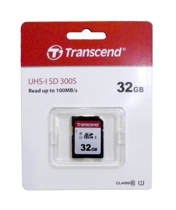 Karta Transcend UHS-I SD 300S 32GB 100MB/s