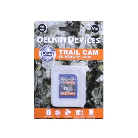 Delkin Trail Cam SDHC (V10) R100/W30 16GB