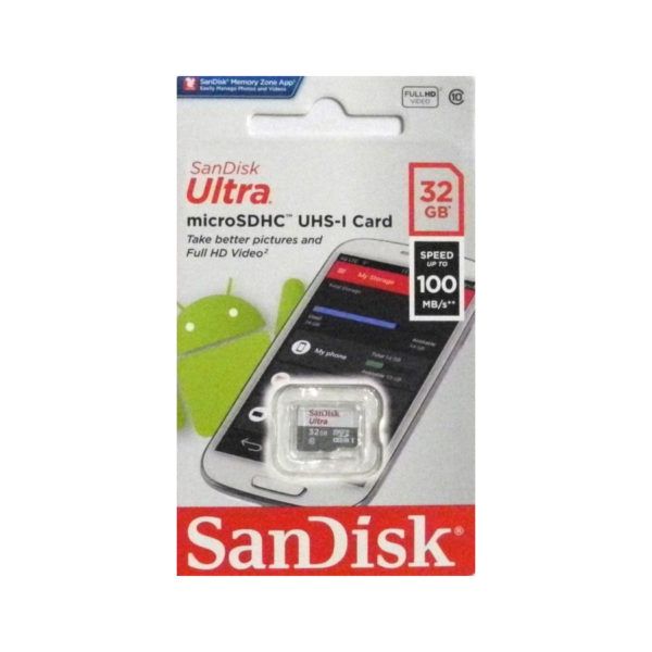 Karta microSDHC UHS-l Card 32GB/100MB/s