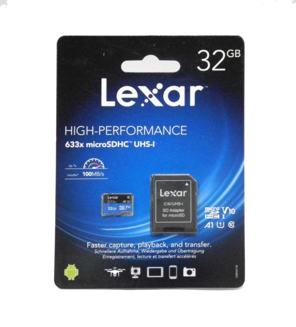 Karta LEXAR 633X MICRO SD 32 GB