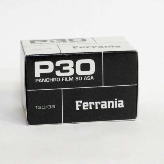 Film negatyw czarno-biały Ferrania P30 ISO 80