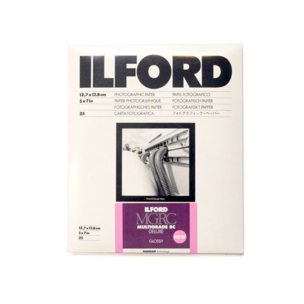Papier Ilford Multigrade RC V 12.7x17.8cm/25 błysk