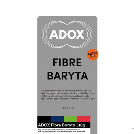 Papier ADOX FIBRE BARYTA 21x29,7 cm 25 KART