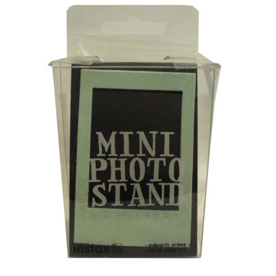 Stojak z magnesem na zdjęcie Instax mini miętowy