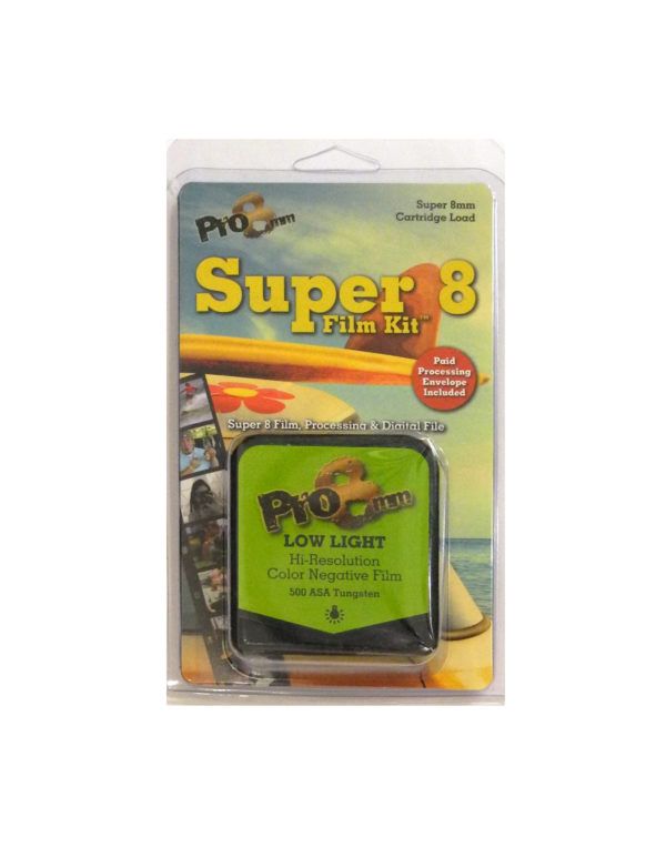 Film Super 8 Film Kit Lowlight 500T