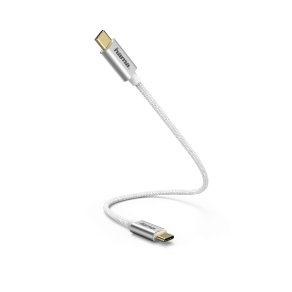 Kabel HAMA USB-C 20 cm BIAŁY