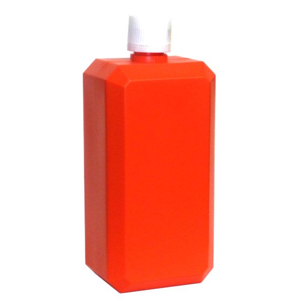 Butelka na chemię Ars-Imago pomarańczowa 1L+ KOREK