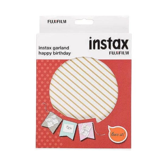 Girlanda Instax garland Happy Birthday