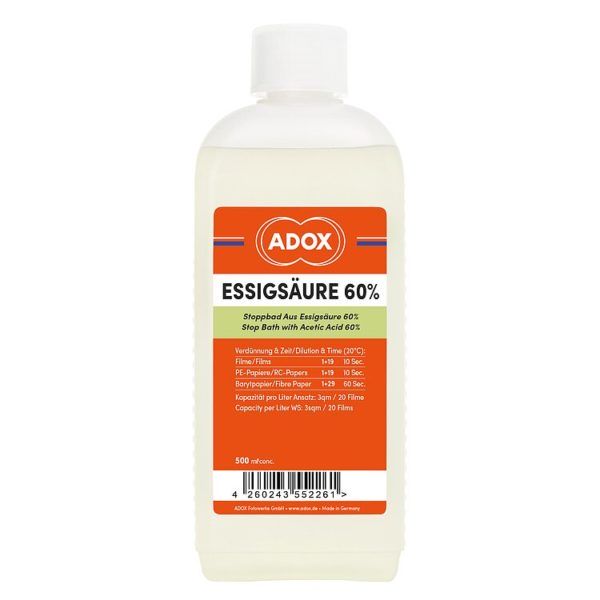 Adox ACETIC ACID 60% koncentrat 500ml