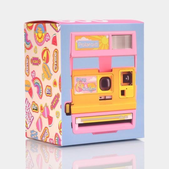 Aparat Polaroid 600 Malibu Barbie Camera