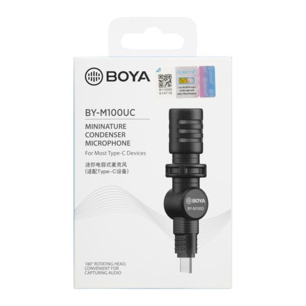 Mikrofon Boya BY-M100UC / Plug and Play / typ-c