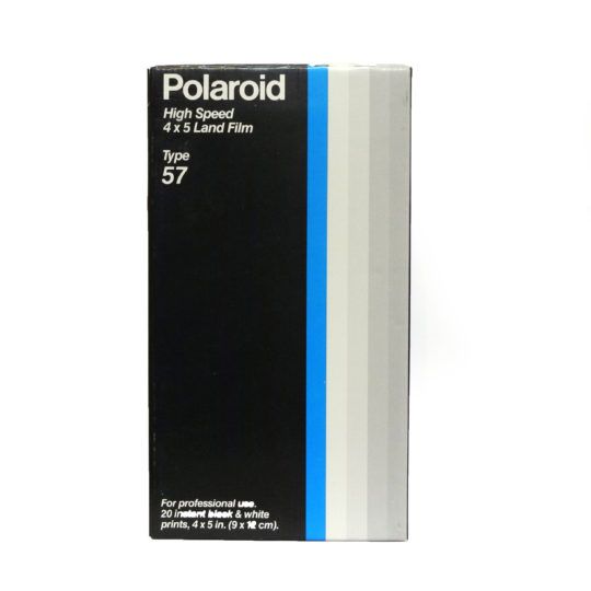 Film Polaroid High Speed 4x5 Land Film type 57