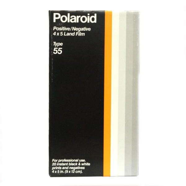 Film Polaroid Film Land 4x5 type 55 /04.1985