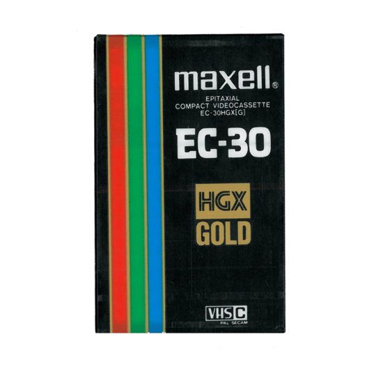 KASETA MAXELL VHS CPAL SECAM EC-30