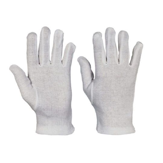 Rękawiczki bawełniane białe KITE 12