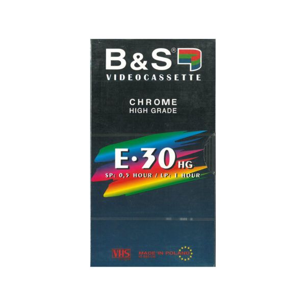 KASETA VHS B&S E-30 CHROME