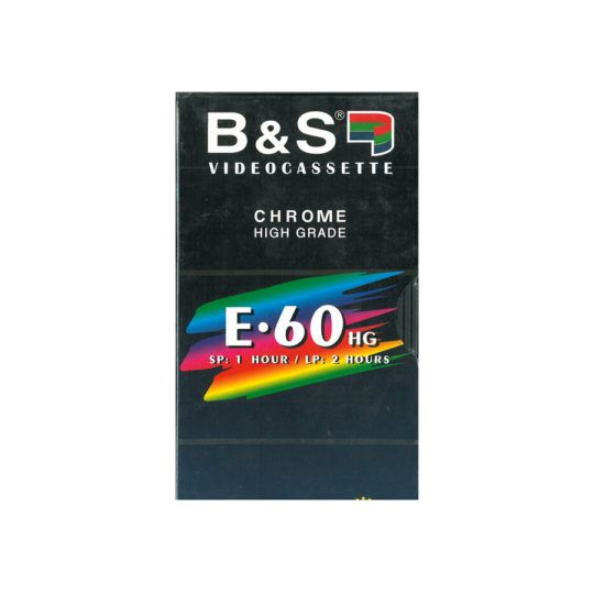 KASETA VHS B&S E-60 CHROME