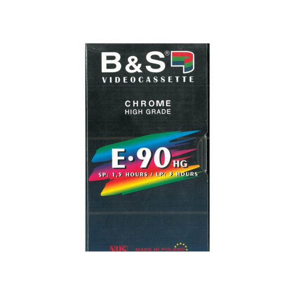 KASETA VHS B&S E-90 CHROME