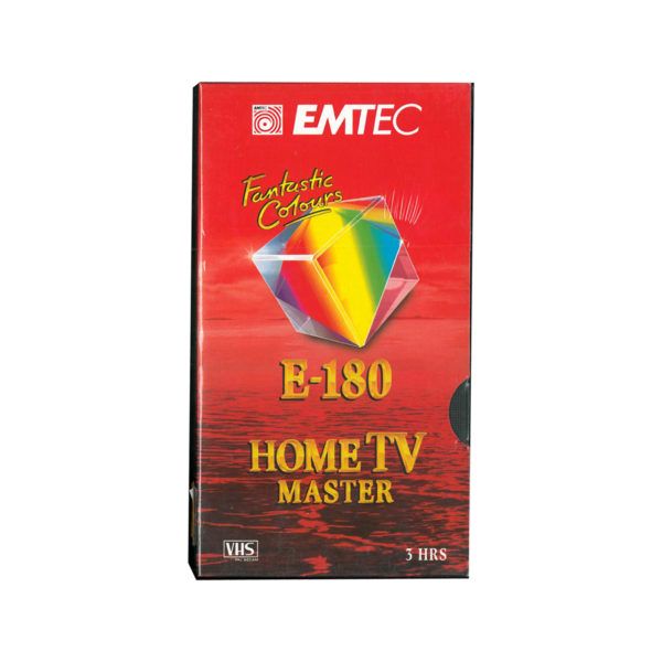 KASETA VHS EMTEC E-180 HOME TV MASTER