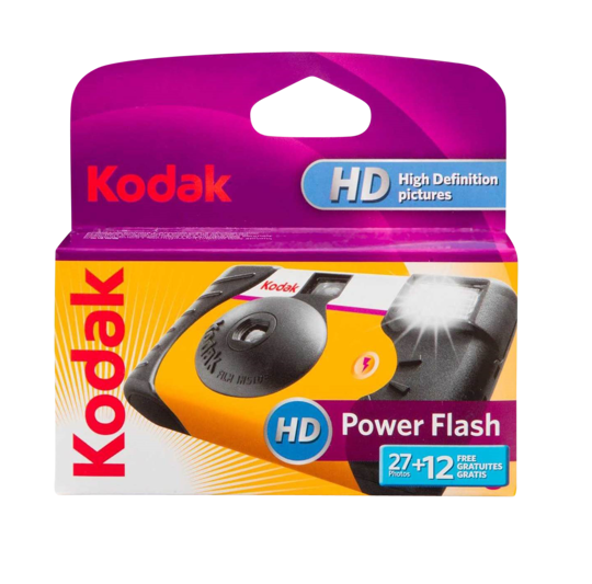 Aparat jednorazowy Kodak HD Power Flash 39 zdjęć