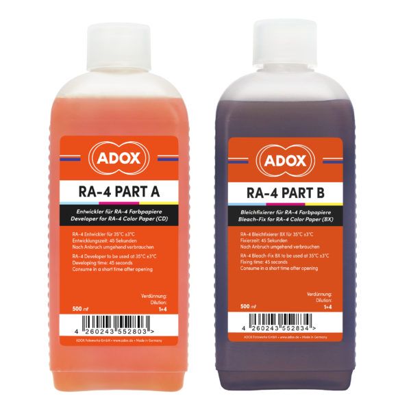 Zestaw ADOX RA-4 KIT do wywoływania papieru kolor