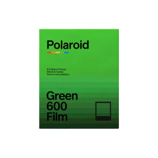 Wkład Polaroid Green 600 film czarno-zielony