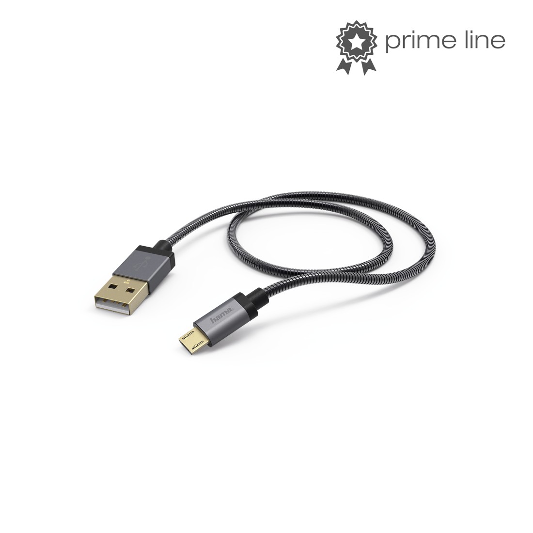 kabel HAMA ładujący/dane MICRO USB metal 1.5m