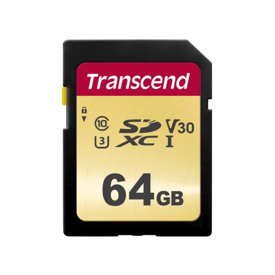 Karta Transcend Gold 500S SD UHS-I U3 64GB