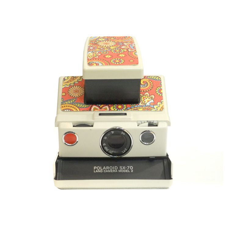 Aparat Polaroid SX-70 Land Camera Model 2 Paisley