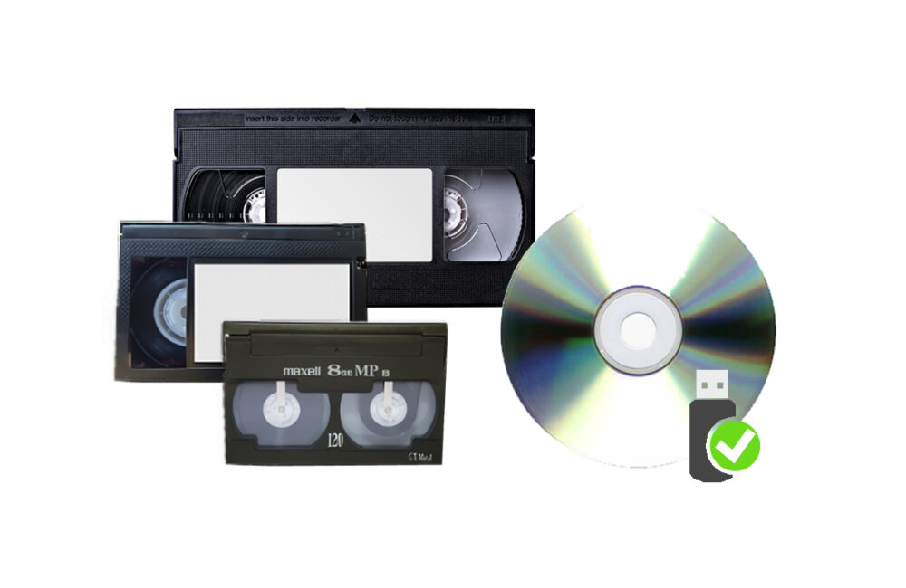 Zgranie kasety: VHS, VHS C, Hi8