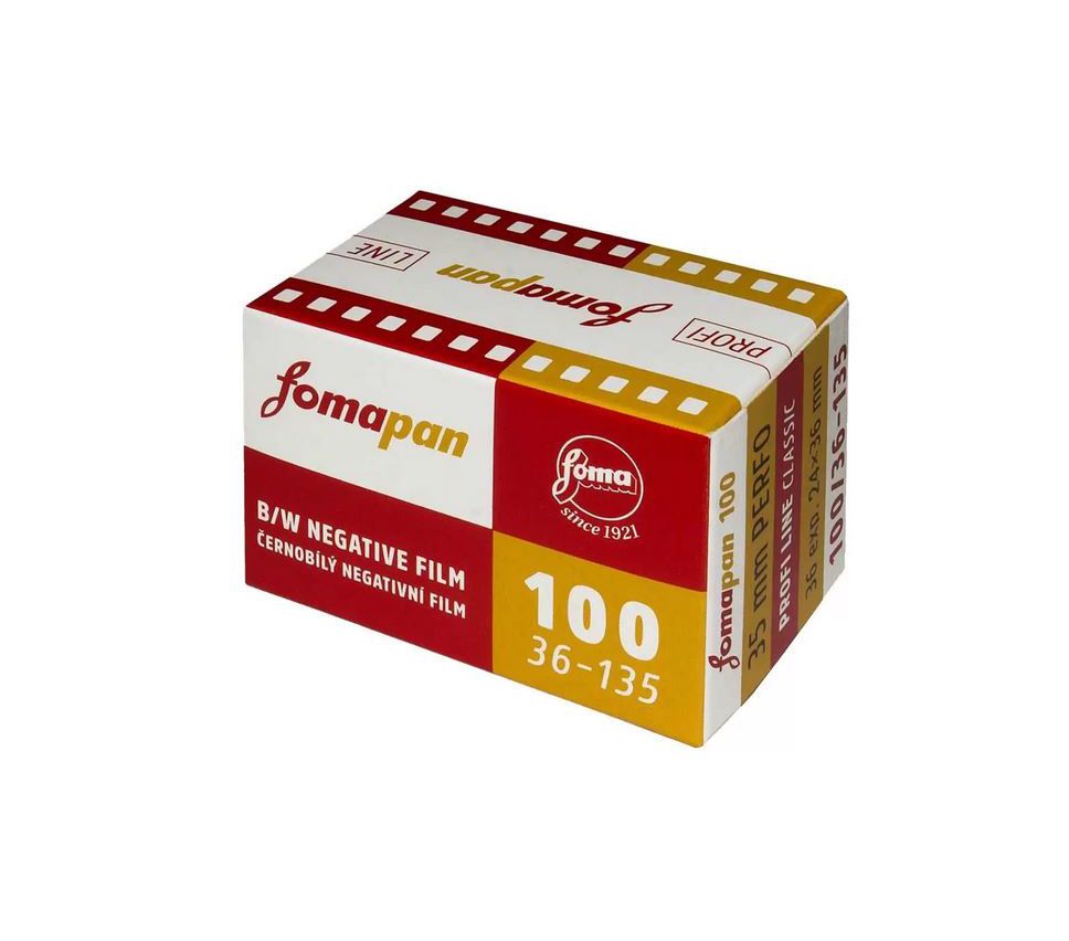 Film Fomapan profi line ISO 100 135/36