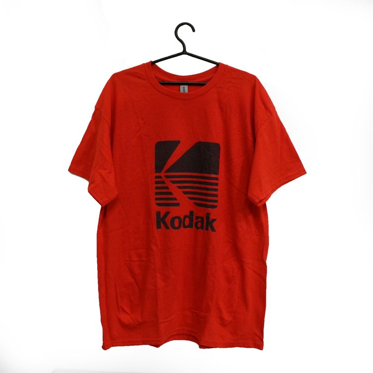 T-Shirt koszulka Kodak rozmiar L czerwony