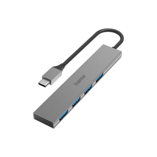 Hub Premium USB-C 1:4X USB-A 3.2 GEN1 Hama