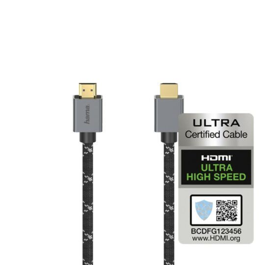 Kabel HDMI 2m HDMI Typu A (Standard) Hama