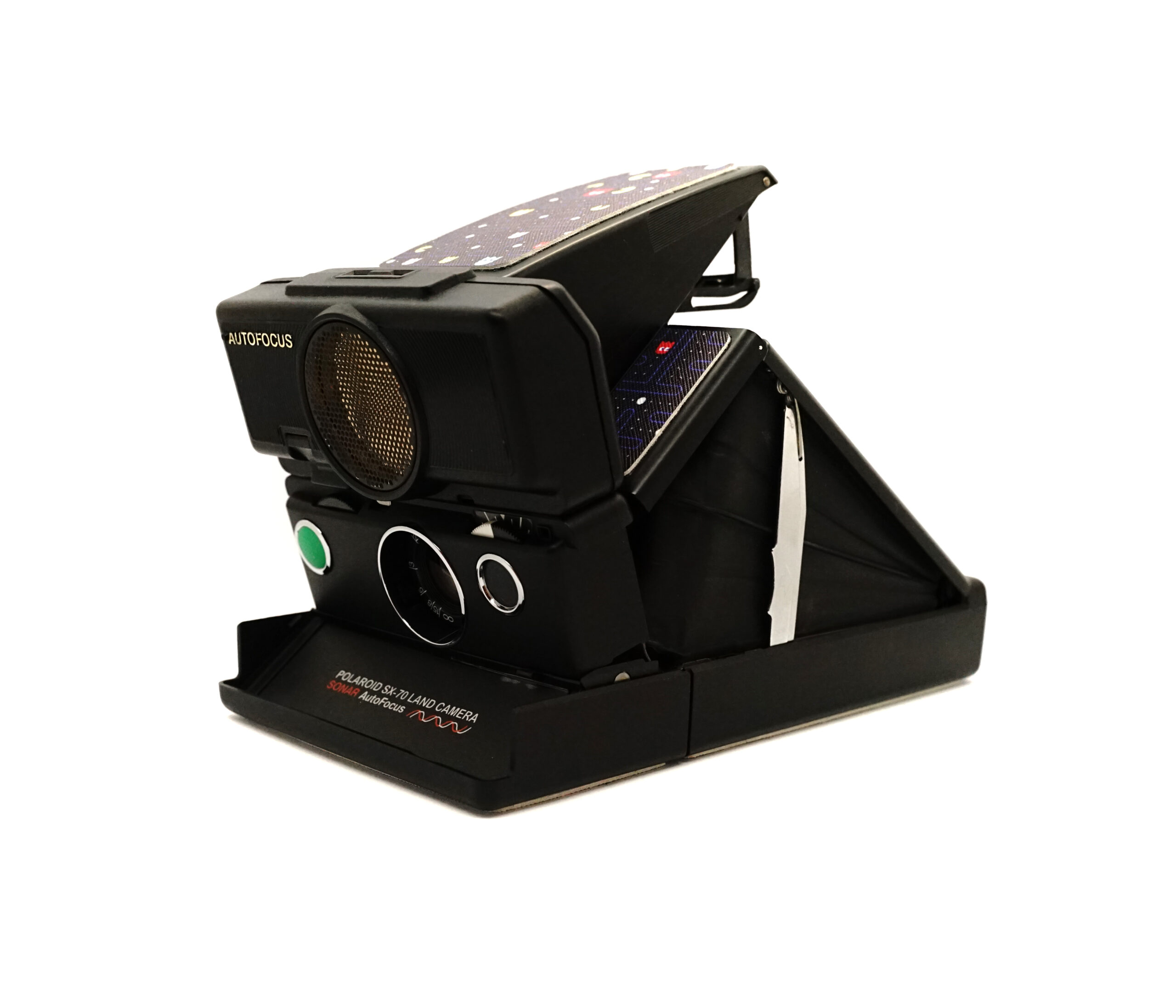 Aparato Polaroid SX-70 Sonar Pacman