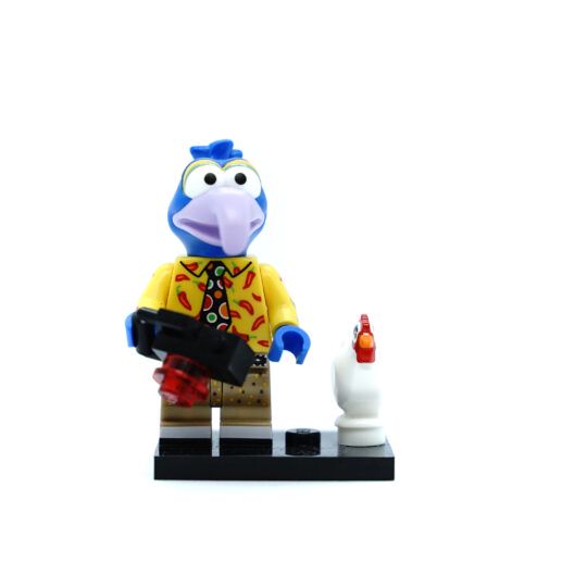 Figurka LEGO Muppets Gonzo z kurą