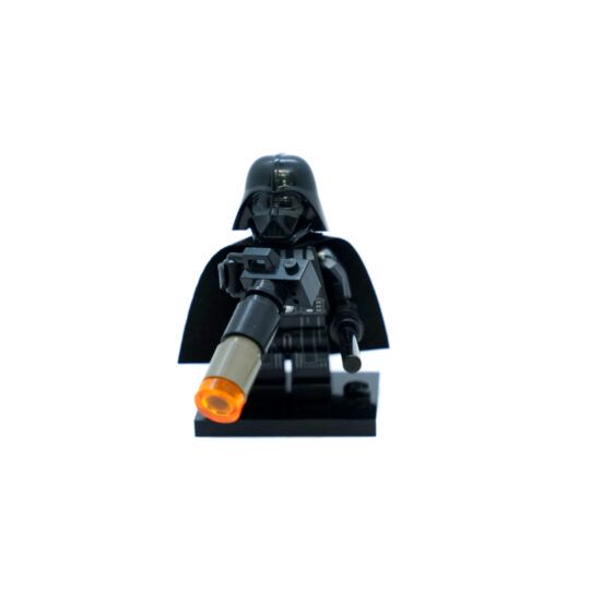 Figurka LEGO Dartth Vader teleobiektyw