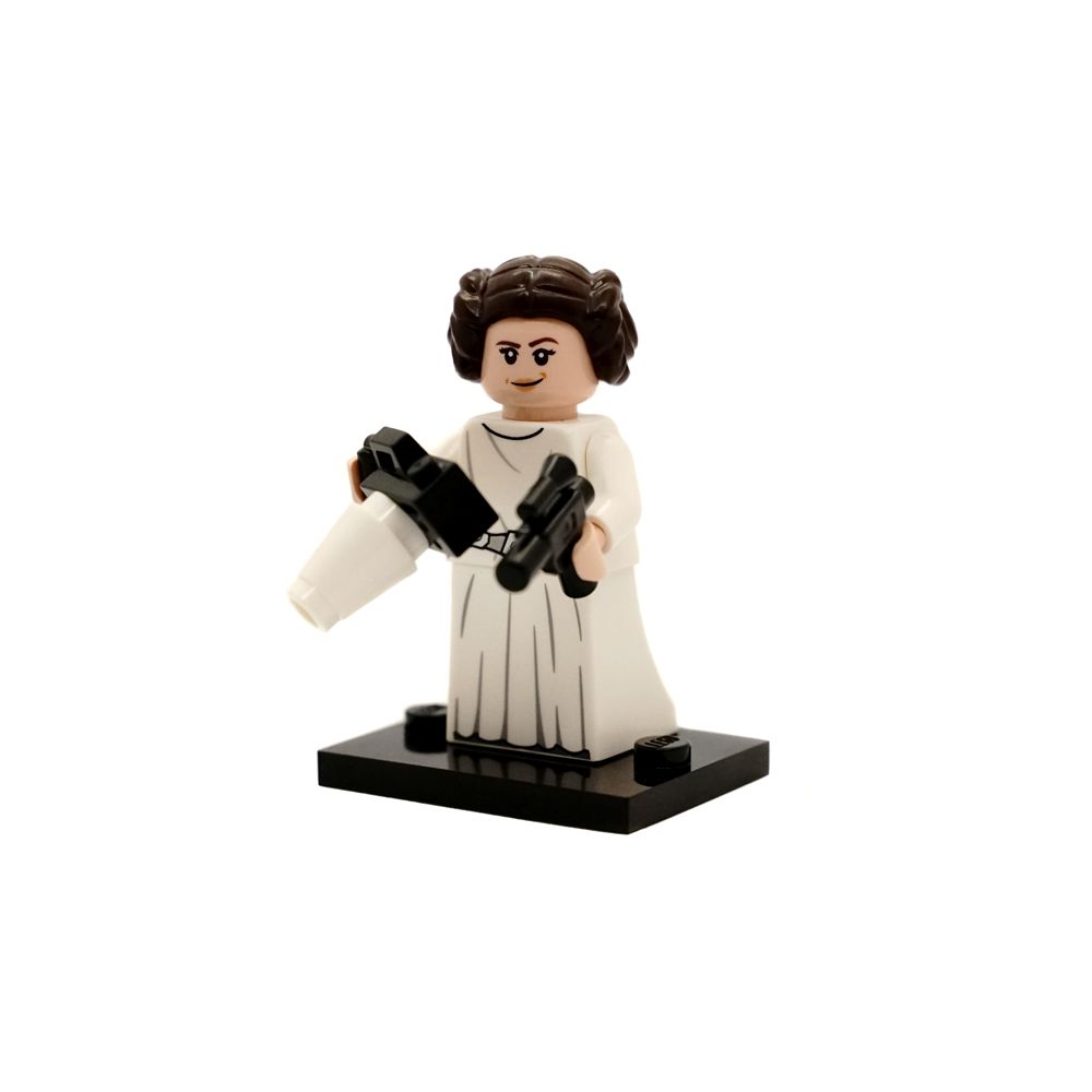 Figurka Lego Leia z białym obiektywem