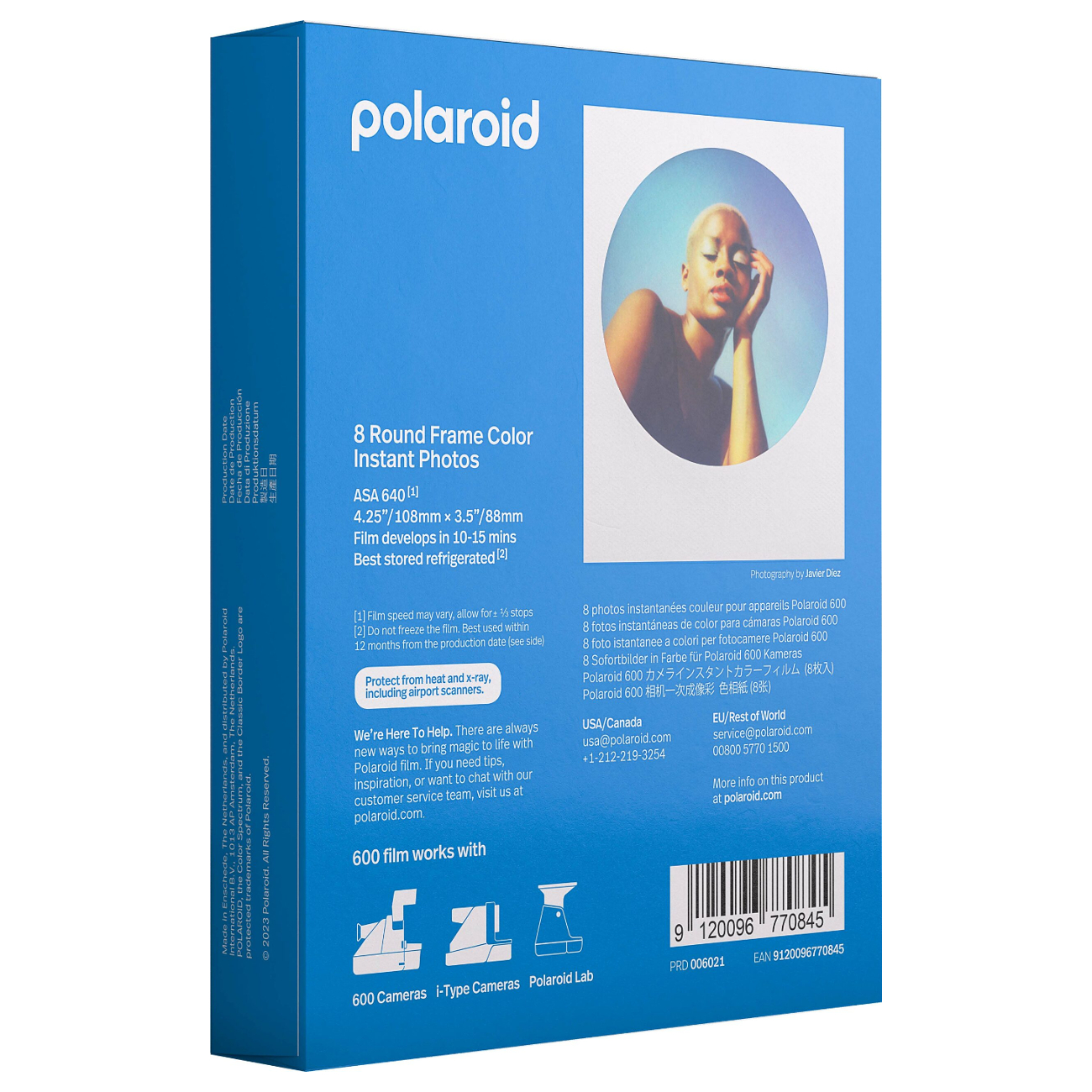 Polaroid 600 instant film 8 zdjęć