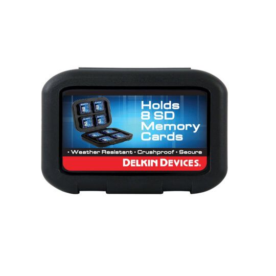Pokrowiec Delkin Devices na 8 kart SD wodoodporny