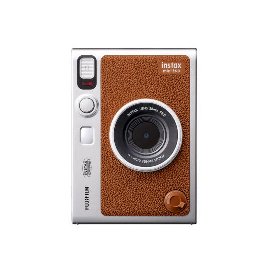 Aparat Fujifilm Instax Mini Evo brązowy
